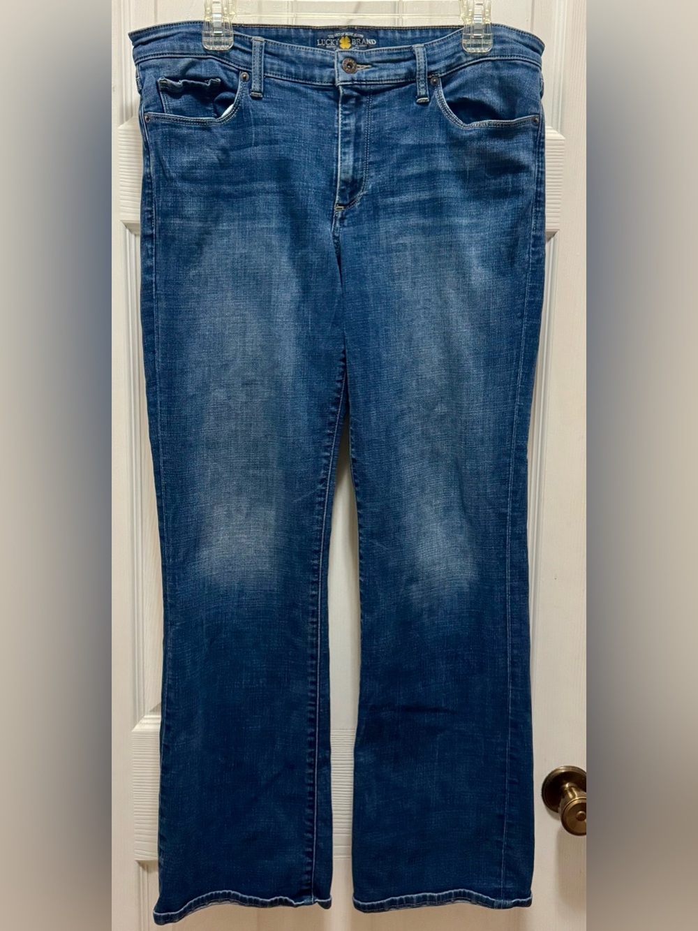 Lucky Brand Mid-Rise Sweet Boot jeans